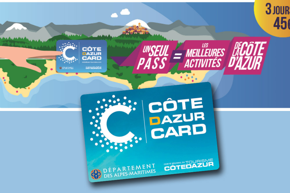 Côte d'Azur Card by Otipass